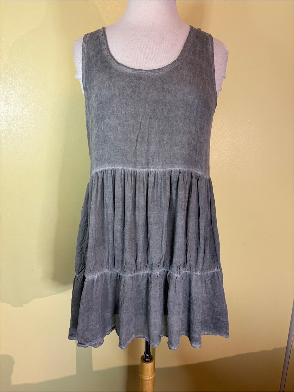 NYTT Gray Textured tunic